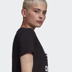 Áo Phông Adidas Nữ Chính Hãng - 3-Stripes Tee - Đen | JapanSport GN2896