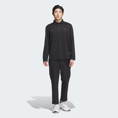Áo Dài Tay Adidas Nam Chính Hãng - Monogram Long-Sleeve Polo Shirt - Màu Đen | JapanSport JN1232