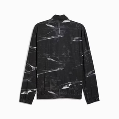 Áo Khoác Puma Chính Hãng - Running Velocity AOP Jacket Men's Running Wear Jersey - Màu Đen | JapanSport 528234-01