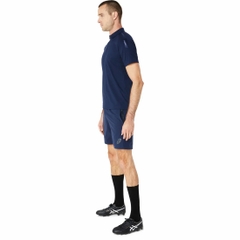 Áo Polo Asics Chính Hãng - XX DRY cotton POLO SHIRT Midnight - Màu Navy | JapanSport 2101A214-405