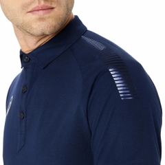 Áo Polo Asics Chính Hãng - XX DRY cotton POLO SHIRT Midnight - Màu Navy | JapanSport 2101A214-405