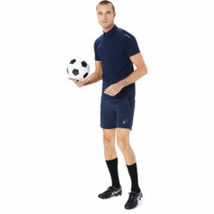 Áo Polo Asics Chính Hãng - XX DRY cotton POLO SHIRT Midnight - Màu Navy | JapanSport 2101A214-405