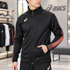 Bộ thể thao nam Asics Chính hãng - Training Jacket Slim và Cross Pants- Màu Xanh | JapanSport 2031A778 + 2031C002-002