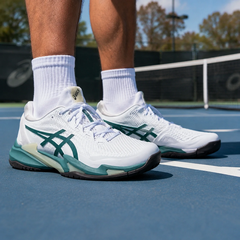 Giày Tennis Asics Nam Chính hãng - COURT FF 3 - Màu Trắng | JapanSport 1041A370-107