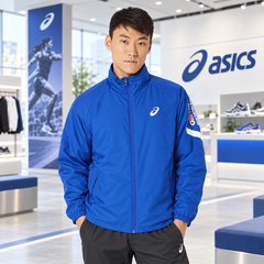 Copy of Bộ thể thao Asics Chính hãng - Tricot Windbreaker - Màu Xanh | JapanSport 2031E275-402+2031E273-400