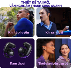 Tai nghe Bose chính hãng - Ultra Open Earbuds LE Desert Gold – Tai nghe tai mở - Màu đen vàng | JapanSport