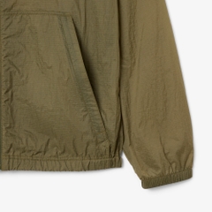 Áo Khoác Lacoste Chính hãng - Men's Water-Repellent Nylon Jacket - Màu Xanh | JapanSport BH8907-51-E9F