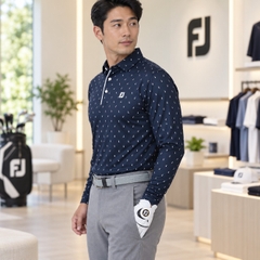 Áo Dài Tay FOOTJOY Chính Hãng -Thermolite - Màu Xanh | JapanSport 81073   FJ-F23-S07