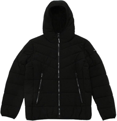 Áo Khoác Calvin Klein Chính Hãng - Hooded Stretch Jacket - Màu Đen | JapanSport CM155201 eby