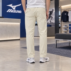 Quần Mizuno Nam Chính Hãng -  BUDDY Tech Shield Tapered Pants - Màu Cream White | JapanSport B2MFB51003