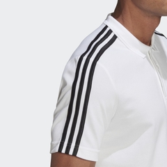Áo Polo Adidas Chính hãng - Essentials Piqué Embroidered Small Logo 3 AEROREADY - Trắng | JapanSport GK9138