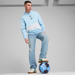Áo Hoodie Puma Nam Chính Hãng - PUMA Manchester City ftblCulture - Màu Xanh | JapanSport  777785 44