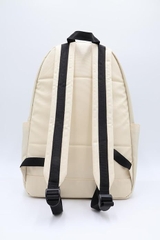Balo MLB Chính Hãng - Two Pocket Backpack - Màu Be | JapanSport MBBK179-ivory