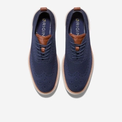 Giày Cole Haan Chính Hãng - ØriginalGrand Remastered Stitchlite™ Oxford Shoes - Màu Xanh | JapanSport C41650