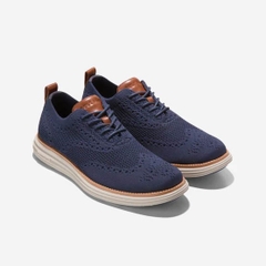 Giày Cole Haan Chính Hãng - ØriginalGrand Remastered Stitchlite™ Oxford Shoes - Màu Xanh | JapanSport C41650