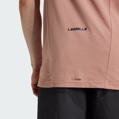 Áo ba lỗ Adidas Nam Chính Hãng - Les Mills Graphic Tank Top - Màu Đất sét | JapanSport JJ1436