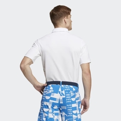 Áo Polo Adidas Nam Chính Hãng - AEROREADY THREE STRIPE LIFE POLO SHIRT - Trắng | JapanSport HA0232