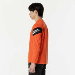 Áo Dài Tay Nam Mizuno Chính Hãng - N-XT Long Sleeve T-Shirt - Màu Cam | JapanSport 32JAB740-55