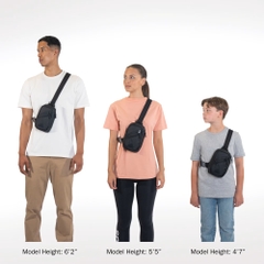 Túi đeo chéo Adidas Chính hãng - Prime Mini Sling Crossbody - Màu Đen | JapanSport IU9301