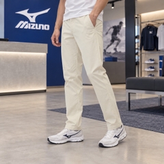 Quần Mizuno Nam Chính Hãng -  BUDDY Tech Shield Tapered Pants - Màu Cream White | JapanSport B2MFB51003