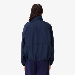 Áo Khoác Lacoste nữ Chính hãng - Hooded Track Jacket - Màu Navy | JapanSport BF8415-51-166