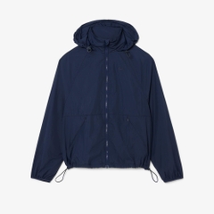 Áo Khoác Lacoste nữ Chính hãng - Hooded Track Jacket - Màu Navy | JapanSport BF8415-51-166