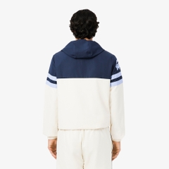 Áo Khoác Lacoste Chính hãng - Tennis Water-Repellent Hooded Jacket - Màu Trắng | JapanSport  BH4776-51-7KI