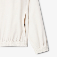 Áo Khoác Lacoste Chính hãng - Tennis Water-Repellent Hooded Jacket - Màu Trắng | JapanSport  BH4776-51-7KI