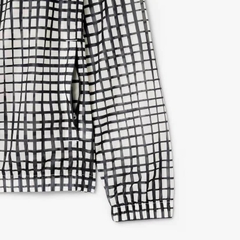 Áo Khoác Lacoste Chính hãng - Men's Lightweight Crocodile Print Sport Jacket - Màu Trắng/Đen | JapanSport BH8918-51-AJ8