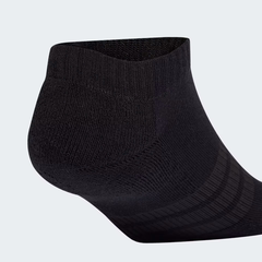 Set Tất Adidas Chính Hãng - Cushioned Essentials Low Cut Socks 3 Pack - Màu Trắng / Đen | JapanSport KD6721