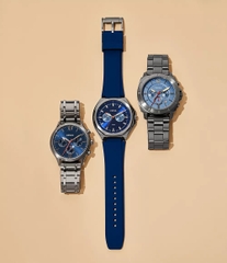 Đồng hồ Fossil Chính hãng - Evanston Multifunction Rubber Strap Men's | JapanSport  BQ2773