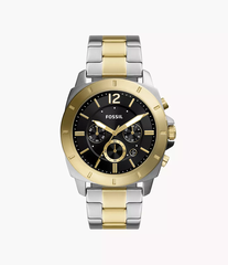 Đồng Hồ Fossil Nam Chính Hãng – Chronograph 45mm, Dây Thép Two-Tone | JapanSport BQ2815