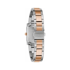 Đồng hồ Nữ Bulova chính hãng - Caravelle by Bulova Two-Tone Ladies Watch - Màu vàng hồng | Japansport 45L187