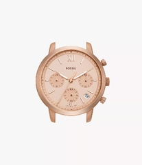 Đồng hồ Fossil Chính hãng - Neutra Chronograph Rose Gold-Tone Stainless Steel Watch Case | JapanSport C161007