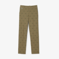 Quần Golf Lacoste Chính hãng - Ultra Dry Slim Fit Golf Pants - Màu Olive | JapanSport HH0921-51-E9F