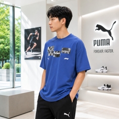 Áo Phông Puma Chính hãng - F1® Graphic Tee Men - Màu Xanh | JapanSport 630136-05