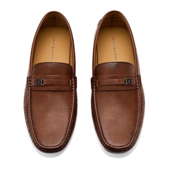 Giày Tommy Hilfiger Nam Chính Hãng - Rudder mens Driving Style Loafer - Màu Nâu | JapanSport LIGHT BROWN 230 tmRUDDER