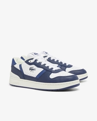 Giày Lacoste Chính hãng - T-Clip Set Leather Sneakers - Màu Xanh/Trắng | JapanSport 7-48SMA0042-042