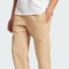 Quần Dài Adidas Chính Hãng - ALL SZN Fleece Regular Tapered - Màu Be | JapanSport JX5099