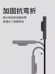 Cáp sạc nhanh RXIX/Loxi Chính hãng - Cáp sạc từ tính Microsoft Surface PD 1.8m | JapanSport