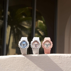 Đồng hồ Casio Chính hãng - BABY-G Nữ - BA-130-4AJF - Trắng | JapanSport