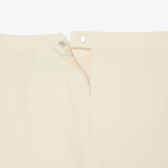 Chân Váy Lacoste Nữ Chính Hãng - Textured piqué skirt - Màu Navy | JapanSport JF0522-51-XFJ