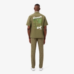 Quần Golf Lacoste Chính hãng - Ultra Dry Slim Fit Golf Pants - Màu Olive | JapanSport HH0921-51-E9F