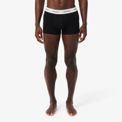 Quần Boxer Lacoste Chính hãng - 3-Pack Stretch Cotton Boxer Briefs - Màu | JapanSport 6H6043-51-NUA