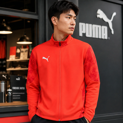 Áo Khoác Puma Chính Hãng -  TEAMCUP TR  - Màu Cam | JapanSport 660105-01