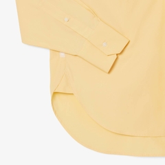 Áo Sơ mi Nữ Lacoste Chính hãng - Oversized Cotton Button Down - Màu Vàng | JapanSport CF0215-51-361