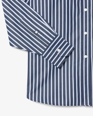 Áo Sơ Mi Lacoste Chính Hãng - Oversized Cotton Poplin Shirt - Màu Navy | JapanSport CF0215-51-6GI