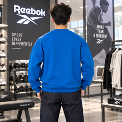 Áo Dài Tay Reebok Chính Hãng - Curtis Varsity Sweatshirt - Màu Xanh | JapanSport 100240668