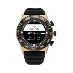 Đồng Hồ Chính Hãng Citizen - CZ Smart PQ2 Hybrid Smartwatch 45mm - JX2009-03E - Màu Đen/vàng - Nam | JapanSport