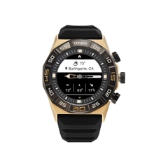 Đồng Hồ Chính Hãng Citizen - CZ Smart PQ2 Hybrid Smartwatch 45mm - JX2009-03E - Màu Đen/vàng - Nam | JapanSport